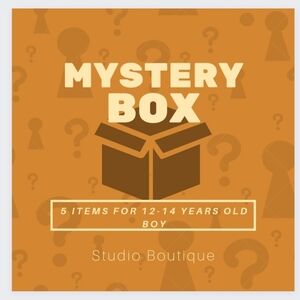 Mystery Box 📦 size 12-14 for boy Value over $300